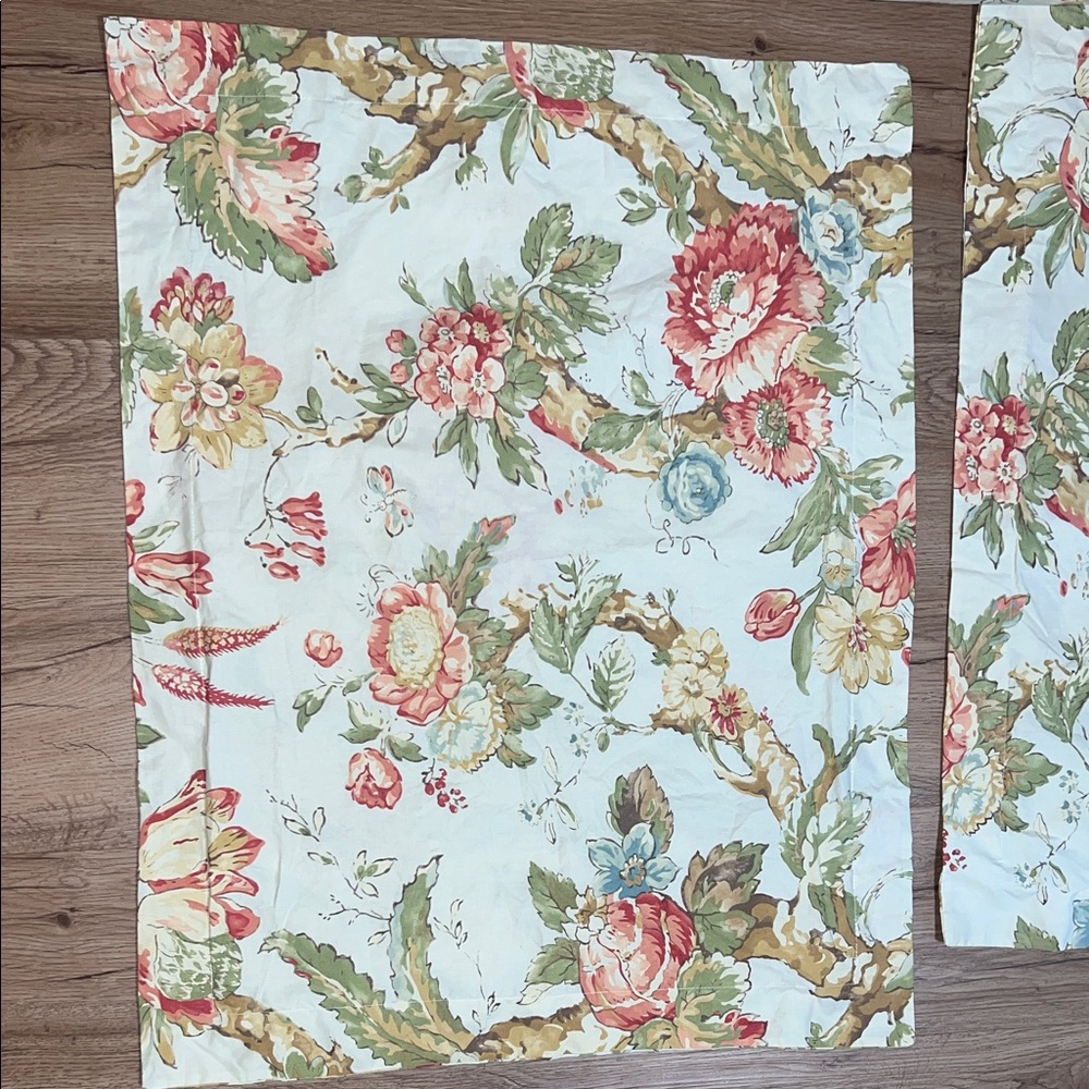 Pottery Barn Floral Duvet Katherine Botanical Cover Set - Full/Queen 2 shams set - Picture 3 of 12